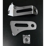 Highway Hawk H59-0603 Držák Spz Radius boční - Chrom