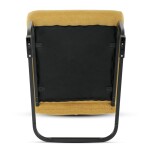 Jídelní židle, žlutá, látka, DCL-E2008 YEL2