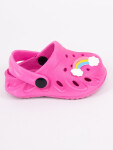 Yoclub Dívčí boty Crocs Slip-On Sandals OCR-0048G-0600 Pink 29