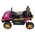 Mamido Dětské elektrické autíčko Buggy UTV Speed 24V růžové