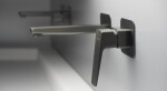 DEANTE - Umyvadlo Blur, granit, s deskou - s krycí deskou CQB_AU1S