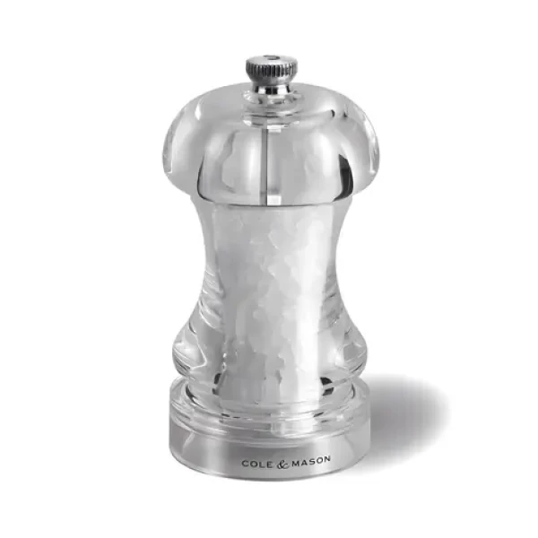 ColeMason Capstan Mlýnek na sůl / 11,5 cm / akryl / keramický mlecí mechanismus (H14502P)