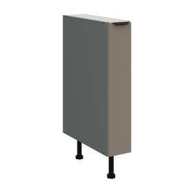 Spodní skříňka Aria ANT 15 D CARGO BB Barva korpusu: Antracit, Barva dvířek: TA - Sandgrau AFM