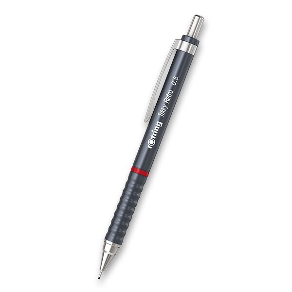 Mikrotužka Rotring Tikky Retro, 0,5 mm - šedá