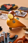Kay Bojesen Dřevěný ptáček Cosy Story Bird – sběratelská edice, oranžová barva, dřevo
