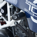 Aero padací chrániče RG Racing pro motocykly Husqvarna 701 Enduro/Supermoto bílá bílá