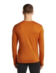ICEBREAKER Mens 200 Oasis LS Crewe, Spice velikost: M