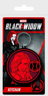 Klíčenka gumová Marvel Black Widow