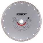LEVIOR 21190 Kotouč diamantový, TURBO, 230mm, 22,2mm