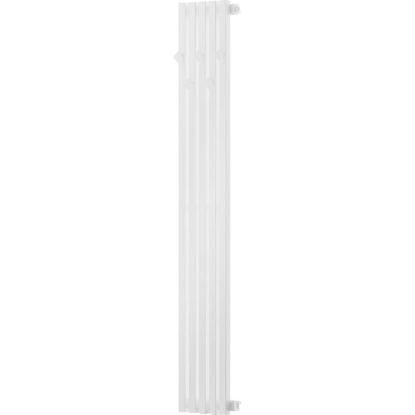 MEXEN - Flux otopný žebřík/radiátor dekorativní 1500 x 240 mm, 450 W, bílá W127-1500-240-00-20
