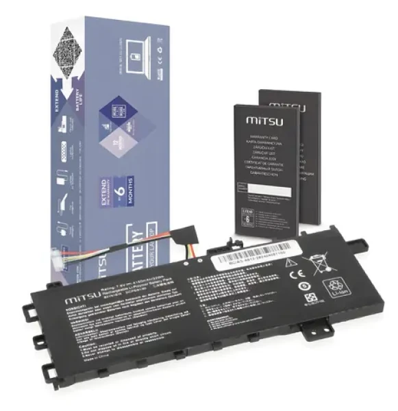 Baterie B21N1818 pro Asus VivoBook 15 A512, R512, X512 / Baterie pro notebook / 7,6 V / 4150 mAh / 32 Wh (BC/AS-A512-2)