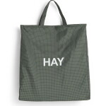 HAY Taška Grid Bag XL Dark Green, zelená barva, textil