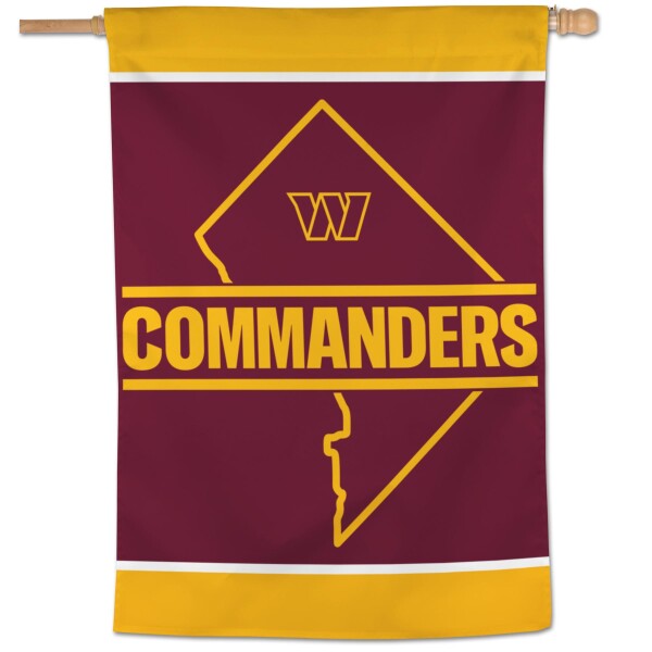 Vlajka Washington Commanders NFL State Logo WinCraft