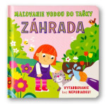 Maľovanie vodou do tašky Záhrada