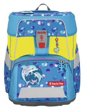 Reflexní vesta NEON PULL-OVER pro aktovky žlutá