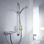 HANSGROHE - Croma 100 Sprchový set s termostatem, 3 proudy, tyč 650 mm, chrom 27086000