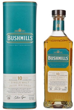 Bushmills Single Malt Whiskey 10yo 40% 0,7L (tuba)