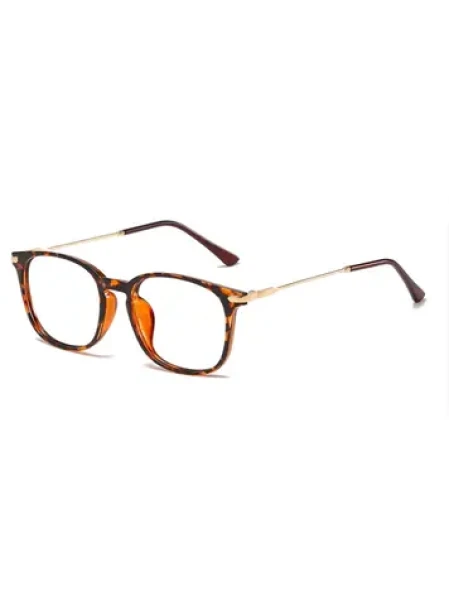 VeyRey Brýle blokující modré světlo hranaté Orvar hnědá