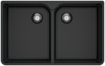 Keramický dřez Villeroy & Boch Farmhouse 80 X, 638001R7, Pure Black 638001R7