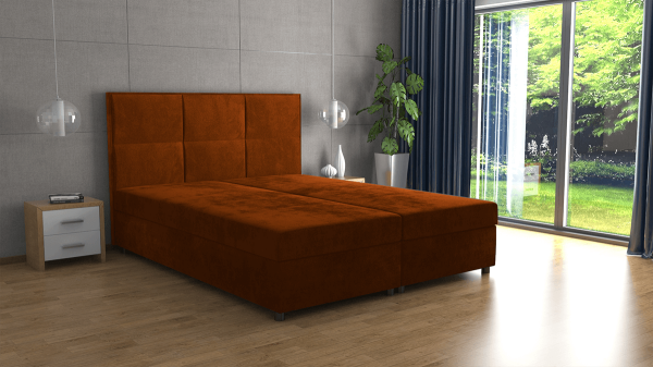 FRONTI Postel FIFI 140x200 měděná