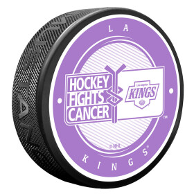 Mustang Puk Los Angeles Kings NHL Hockey Fights Cancer