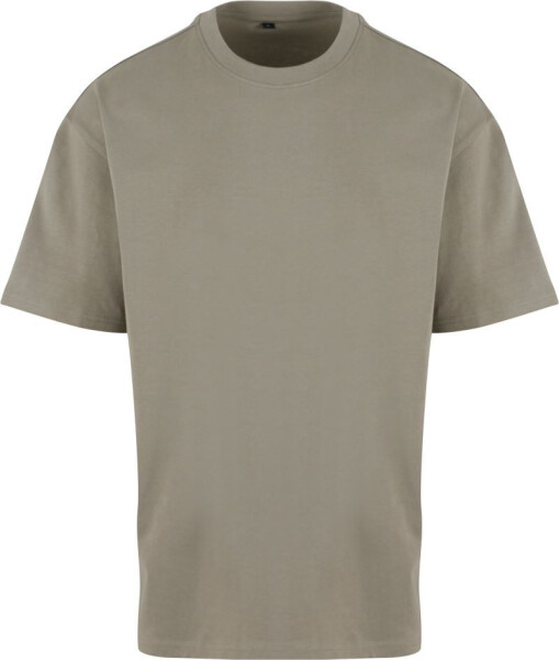 New Morning Studios NM 003 Unisex oversize tričko z těžké bavlny 57.0003 pale olive XS