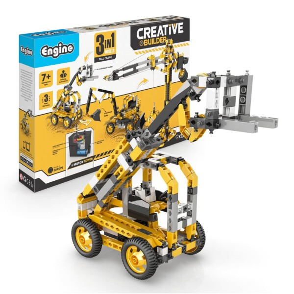ENGINO Stavebnice CREATIVE BUILDER set Stavebních strojů, ENGINO, W031240