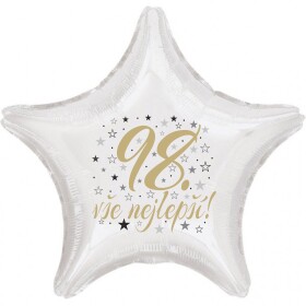 98. narozeniny balónek hvězda Balonky.cz 98. narozeniny balónek hvězda Balonky.cz
