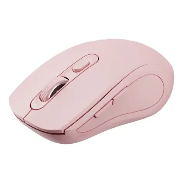 C-TECH WLM-12PK růžová / Bezdrátová optická myš / 1600DPI / 6 tlačítek / BT/2.4GHz / USB nano receiver (WLM-12PK)