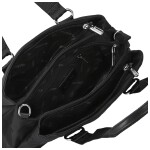 Stylová dámská nylonová kabelka do ruky Elke, černá