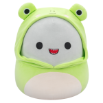 Plyšový mazlíček Squishmallows Žralok v kostýmu žáby - Gordon, 30 cm