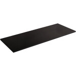 CERANO - Deska pod umyvadlo Navira Slim - černá matná - 120x1,8x46 CER-431626
