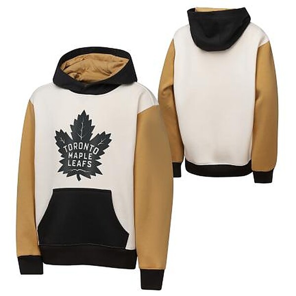 Outerstuff Dětská mikina Toronto Maple Leafs Color Blocked Flc Hd Velikost: Dětské M (136 – 152)