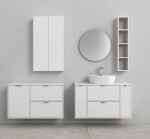 CERSANIT - ATRATO 20 SKŘÍŇKA POD DESKOU BÍLÁ MATNÁ DSM S1026-007