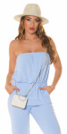 Sexy Koucla Musthave Summer Bandeau Overall barva babyblue velikost Einheitsgroesse