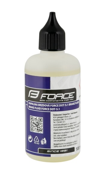 Kapalina brzdová FORCE DOT-5.1 Brake Fluid 100ml