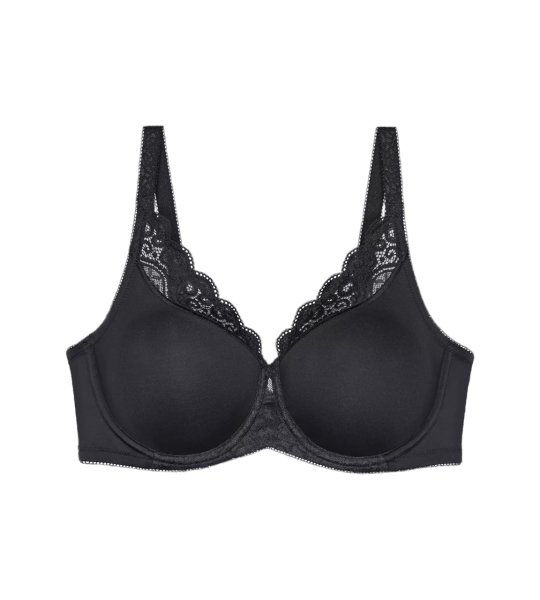 Dámská podprsenka Amourette W01 - BLACK - černá 0004 - TRIUMPH BLACK 90C