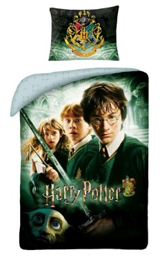 Halantex Bavlněné povlečení Premium Harry Potter 140x200 cm