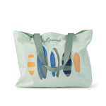 LIEWOOD Taška z organické bavlny Boards, zelená barva, textil