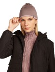 Unisex merino čepice ICEBREAKER 200 Oasis Revers Beanie, Summit/Blush univerzální