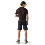 SMARTWOOL Mens Merino Short Sleeve Tee Boxed, Sable Brown Mountain (vzorek) velikost: M