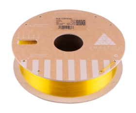 PLA filament CRYSTAL Yellow 1,75 mm Smartfil 1 kg