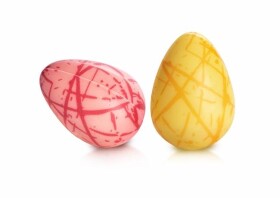 Dortisimo Čokoládová dekorace Vajíčka barevná (6 ks)
