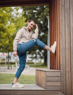 Dámská obuv Vuch Lucky Dots Off White 37 37.0