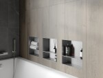 MEXEN - X-Wall-NR modul pro vestavbu do stěny s policí 30x30, nerez 1911303010S
