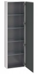 DURAVIT - L-Cube Skříňka vysoká 176x50x24 cm, pravá, lesklá bílá LC1171R2222