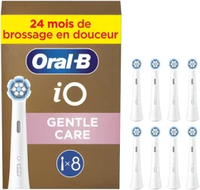 Oral-B iO Gentle Cleaning bílá / Náhradní hlavice / 8 ks (8700216774130)