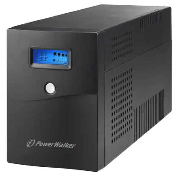 Rozbaleno - PowerWalker VI 3000 SCL FR / záložní zdroj UPS / 3000 VA / 1800 W / 4x FR / RJ11 / USB / rozbaleno (10121151.rozbaleno)