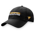 Fanatics Pánská kšiltovka Pittsburgh Penguins NHL Authentic Pro Game & Train Unstr Adj Black