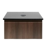 Koupelnová skříňka s žulovou deskou SAT Evolution 58x30x44,8 cm ořech mat SATEVO60NAZ SATEVO60NAZ
